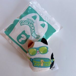 NEW IN BAG UNOPENED Cam the Cat Squishmallow McDonald’s Happy Meal Toy